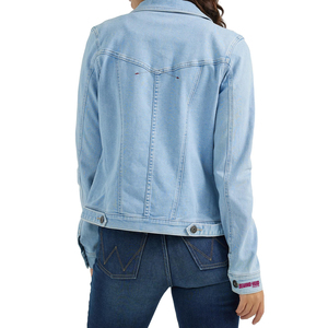 Veste en jean pour femme, coupe slim, extensible, légère, décontractée, respirante, confortable, veste en jean pas chère pour femme - Product Image 2