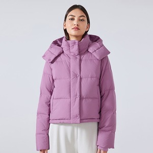 Custom Winter Outdoor Sport Windproof Waterproof <b>Warm</b> Padded Cotton <b>Fleece</b> Quilted Puffer Womens <b>Jacket</b> - Product Image 3