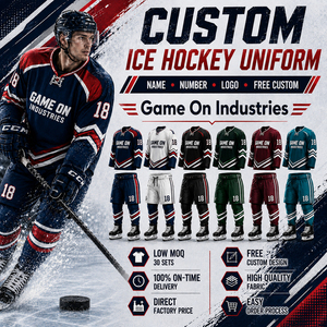 Custom Top Sale High-Performance Digital Printing Digital Printing Personalized Name & Number Team Wear Ice Hockey Uniform - Product Image 1