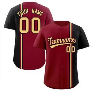 Maillot de baseball personnalisé OEM, design sur mesure par sublimation, uniforme de baseball et de softball vierge personnalisable, maillot de baseball à bas prix - Product Image 1