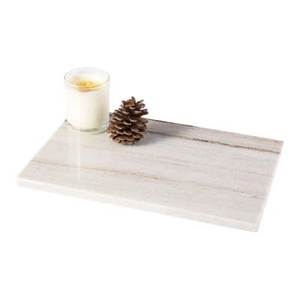 ถาดเสิร์ฟหินอ่อนพรีเมียม ทนทาน ดีไซน์หรูหรา ปรับแต่งได้ สไตล์คันทรี สำหรับโต๊ะอาหารอพาร์ทเมนท์ทันสมัย โต๊ะกาแฟ - Product Image 2