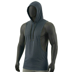 Débardeur côtelé 100 % coton décontracté avec poche, respirant, technique de tricot lavé – Vente en gros - Product Image 1