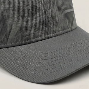 Unisex Mesh Trucker <b>Cap</b> Camouflage Pattern Adjustable <b>Flat</b> Brim 6-Panel Hat Spring <b>Summer</b> Casual Wear - Product Image 4