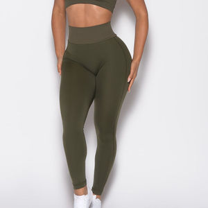 Leggings Deportivos de Alta Calidad para Mujer, Cintura Media, Compresión Suave, Transpirables, de Secado Rápido, para Yoga y Fitness - Product Image 1
