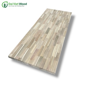 Tableros articulados de dedo de Acacia sin terminar Producto de madera de alta calidad Certificat FSC - Product Image 2