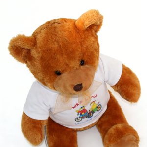 Customized Kids holiday souvenir teddy <b>bear</b> gift, European travel collectible plush <b>bear</b>, <b>cute</b> decorative sitting <b>bear</b> doll - Product Image 2
