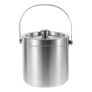 Cubo de Hielo de Acero Inoxidable Martillado Ecológico de 10L Personalizado al por Mayor para Camping, Bar, Restaurante, Enfriador de Botellas de Vino - Product Image 4