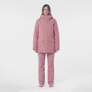 Traje de Nieve Impermeable para Mujer, Chaqueta y Pantalones de Esquí Personalizados, Ropa Deportiva para Nieve, Resistente al Viento y Cálida - Product Image 1