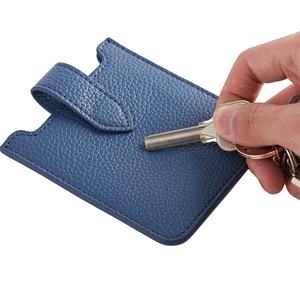 Étui de rangement pour cartes à jouer en cuir PU véritable de qualité supérieure, vintage, pochette, porte-cartes, poker, bridge, cadeau promotionnel - Product Image 3