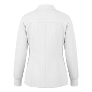 Blouse médicale respirante pour femme, couleurs personnalisées, fermeture éclair, manches longues, uniforme d'infirmière d'hôpital, veste de maintien au chaud, blouses de travail - Product Image 6