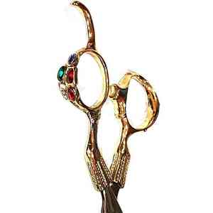 Tijeras de Peluquería Profesionales de Acero Inoxidable con Punta Afilada, Mango de Cerámica, 28 Dientes, para Diestros, Diseño de Dragón, para Salón de Belleza - Product Image 6