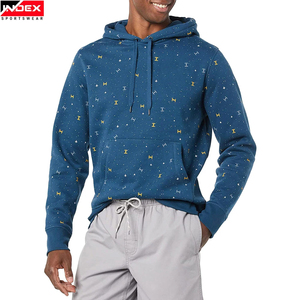 Sudadera con Capucha Azul para Hombre de INDEX SPORTSWEAR, con Estampado, Corte Regular, Informal, con Bolsillo, para Primavera - Product Image 5