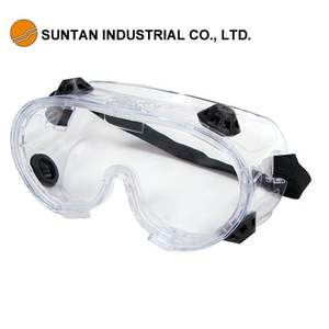 Lunettes de protection économiques à ventilation directe, protection contre les éclaboussures chimiques, certifiées ANSI Z87.1 CE EN166, protection en polycarbonate - Product Image 2