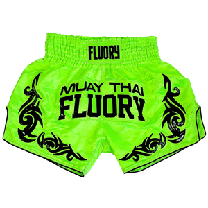 Pantalones Cortos Fluorescentes de Muay Thai para Entrenamiento de Boxeo, Ropa de Boxeo para Hombre y Mujer, Pantalones Cortos de Lucha Libre Personalizados - Product Image 1