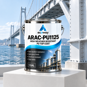 ECOWAY ARAC-PU1125 Heavy Duty PU Top Coat for Tanks Pipelines Bridges Ships Petrochemical Steel Structures - Product Image 3