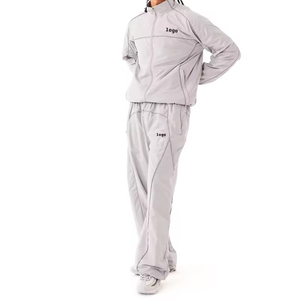 Conjunto Deportivo Cortavientos, Corte Ajustado, para Entrenamiento, Jogging, Ropa Deportiva Ligera, para Correr, Gimnasio, Fabricante OEM - Product Image 2