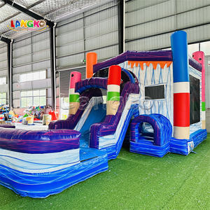 Glissière d'eau colorée commerciale Offre Spéciale <span class=keywords><strong>avec</strong></span> le curseur gonflable d'arc-en-ciel de location de <span class=keywords><strong>piscine</strong></span> <span class=keywords><strong>avec</strong></span> la <span class=keywords><strong>piscine</strong></span> - Product Image 1