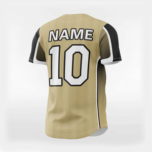 Custom Made Breathable Moisture-Wicking Baseball Jersey Plaid Letter Pattern <b>Heat</b>-Transfer Printed Front Team Plus Size Jersey - Product Image 5