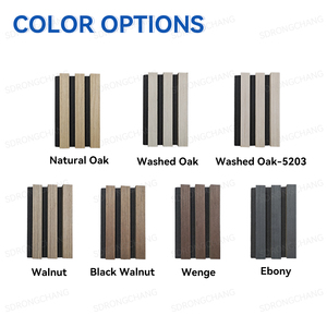 แผ่นอะคูสติกไม้สไตล์ยุโรปสำหรับห้องประชุมแผ่นผนังอะคูสติกภายในแบบ MDF ดูดซับเสียง - Product Image 2