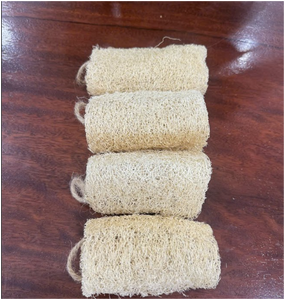 Éponge de bain en loofah naturelle de qualité supérieure pour l'exfoliation du corps et l'utilisation sous la douche - Product Image 3