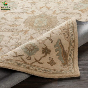 Tapis écologiques faits à la main en laine tuftée pour salon, chambre et maisons modernes - Product Image 3