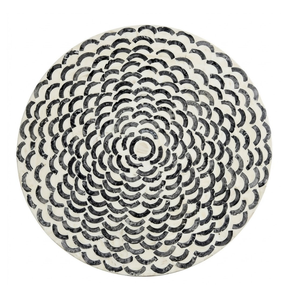 Earthy Shell Charger Plate Boho Style <b>Placemat</b> for Beach Wedding Decor & Premium Natural Dining - Product Image 2