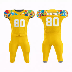 Jersey de Fútbol Americano Cosido al por Mayor, Jersey Deportivo de Manga Corta de Alta Calidad - Product Image 4