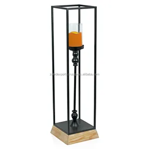 Candelabro de Hierro de Diseño para Accesorios de Hogar de Primera Calidad, Faroles de Jardín Acabados por Zahid Exports para Decoración Navideña del Hogar - Product Image 4