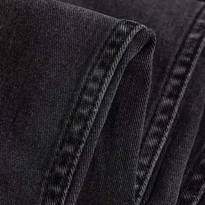 Men's Black <b>Cargo</b> <b>Wide</b> <b>Leg</b> Jeans Vintage Denim Multi Pocket Mid Waist Streetwear Pants - Product Image 4