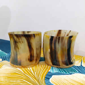 Porte-bougie artisanal en corne de bœuf, grand modèle, décoration rustique pour la maison et les mariages, à prix avantageux - Product Image 3