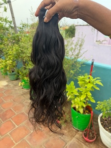 ผมต่อคุณภาพพรีเมียม 30 นิ้ว เวอร์จิ้น เรมี่ เกรด 12A ผมอินเดียแบบลอน 100% จัดเรียงเกล็ดผมอย่างดี ต่อผมแบบมัดสองชั้นด้วยเครื่องจักร - Product Image 4