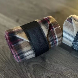 Vendas al por mayor de vendas de poliéster duraderas para caballos con cierre de velcro, vendas de protección para patas de equitación y entrenamiento. - Product Image 1