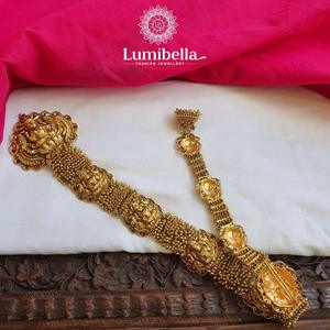 Fashion Layered Necklace-Lakshmi Jada <strong>Billa</strong> - Product Image 1