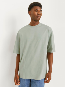 T-shirts surdimensionnés en coton épais 100 % personnalisables, respirants, à épaules tombantes, pour hommes grandes tailles, prix usine, OEM - Product Image 2
