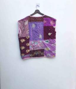 Chalecos sin Mangas para Mujer, al por Mayor, Nueva Llegada, Personalizados, con Bolsillos, Chaquetas Casuales Vintage para Dama - Product Image 6