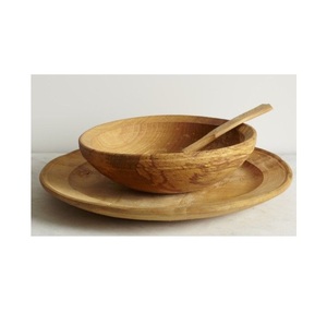 Tazón de Ensalada de Madera Hecho a Mano para una Alimentación Saludable, Servir Frutas, Verduras y Experiencias Gastronómicas Modernas - Product Image 3