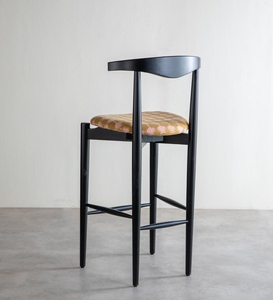 High Back <b>Adjustable</b> PU Leather Bar Chair Brown White Color Counter <b>Height</b> <b>Stool</b> Metal Base Contemporary Design Commercial Use - Product Image 5