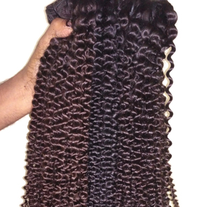 Extensions de cheveux humains vierges brésiliens Remy, ondulés, à trame unique, 4 oz, du fournisseur indien, marque Seven Hills, les plus vendues - Product Image 1