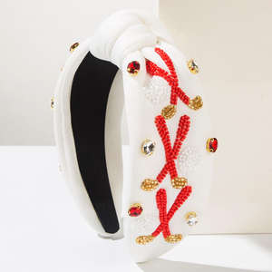 Diadema con Cuentas Coloridas OMG WOW para Mujer, Hecha a Mano, Diadema Decorativa para el Cabello - Product Image 3