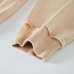 Manufacturers <b>Long</b> Sleeves Streetwear Breathable Fashionable Trendy Solid Color Causal Custom logo Winter Wholesale Hoodies - Product Image 2