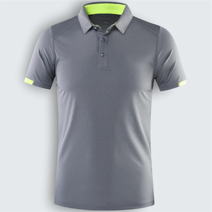 Camiseta Polo de Manga Corta para Hombre, Logotipo Bordado Personalizado, Camisa de Golf Transpirable con Diseño de Cuello Clásico - Product Image 1