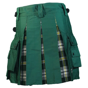 Kilt écossais traditionnel sur mesure pour femme, en laine et cuir, idéal pour les défilés de fanfare et autres événements de patrimoine européen (vente en gros) - Product Image 2