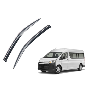 Deflectores de Ventana para Coche Toyota Hiace 2019, Visera Antilluvia Adhesiva, Protectores de Viento por Inyección - Product Image 1