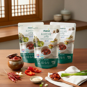 [NAIFFY] Pickzzi Mushroom Pickle - Saveur Gochujang Piment Rouge Épicé pour le Camping en Plein Air et comme Plat d'Accompagnement Sain au Quotidien - Product Image 2