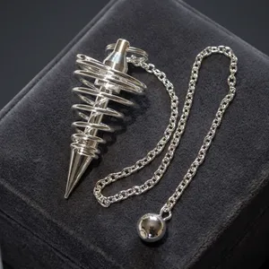Péndulo Espiral de Latón para Radiestesia, Mayorista de Todo Tipo de Péndulos de Latón para Radiestesia - Product Image 3