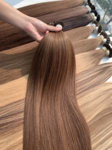 Precio de mayorista 100g Extensiones de cabello de queratina súper doble densidad, cabello humano virgen vietnamita en todos los colores 60cm - Product Image 5