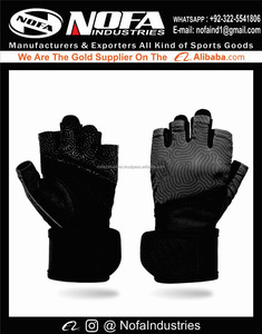 Adjustable Strap <b>Padded</b> Weightlifting Gloves for Sports Exercise Heavyweight Gym Fitness Training Body Building Lifting - Product Image 4