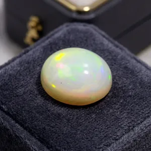 โอปอลเอธิโอเปียธรรมชาติคุณภาพสูง หลายสี รูปไข่ แบบคาโบชอง พลอยหลวม ขายส่งจำนวนมากจากอินเดีย - Product Image 4