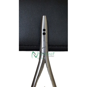 Outils de pose d'extensions capillaires de haute qualité avec poignée noire, pinces pour extensions pré-collées, outils de salon de coiffure avec instruments certifiés CE - Product Image 4