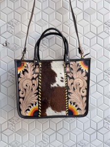 กระเป๋าหนังวัวขนสัตว์สำหรับผู้หญิงใช้ได้หลากหลายดีไซน์ไม่เหมือนใคร - Product Image 2